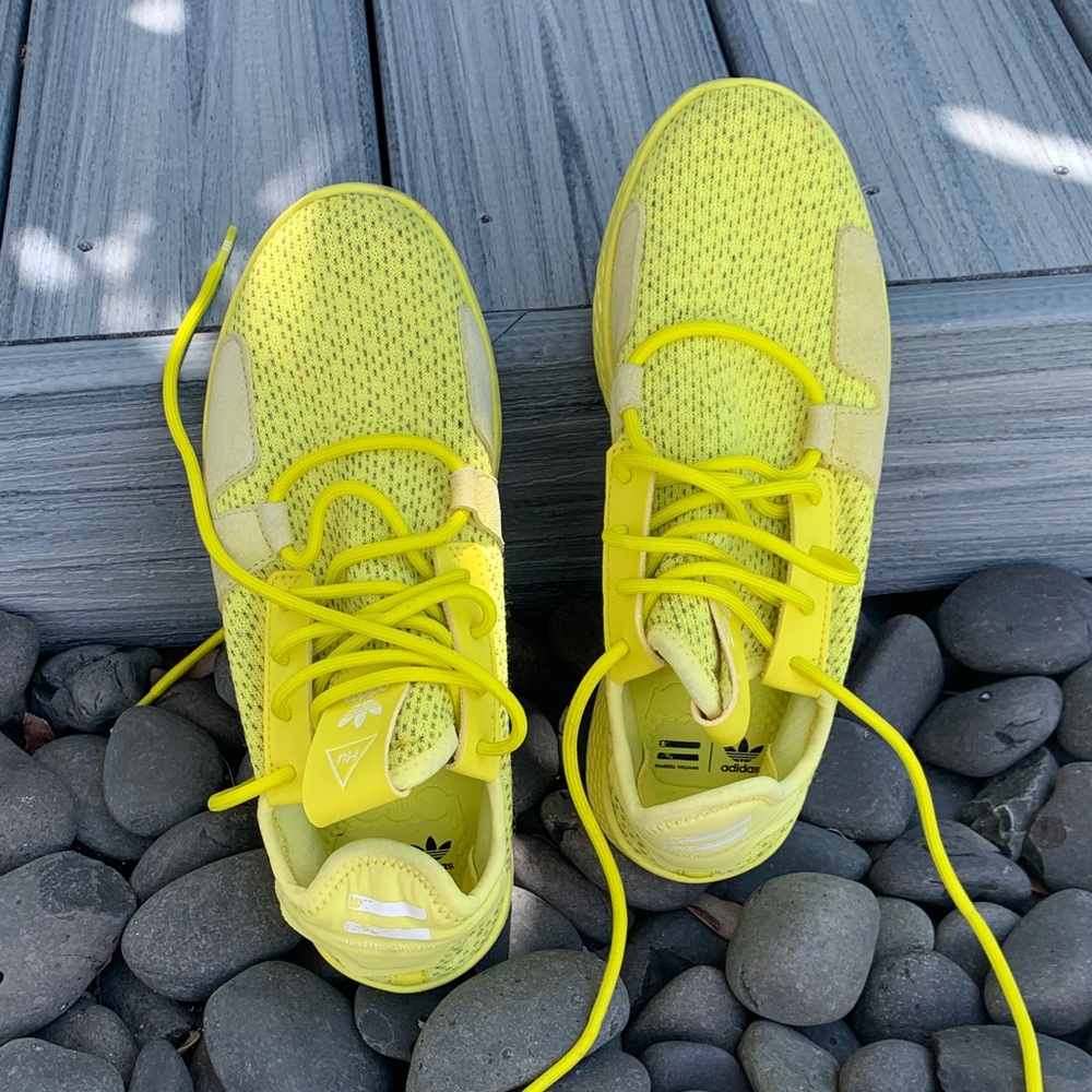 adidas neon Yellow Athletic Shoes